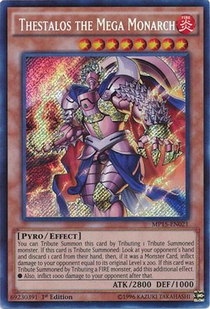Thestalos the Mega Monarch (MP15-EN021) - 2015 Mega-Tins Mega Pack 1st Edition