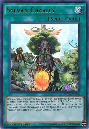 Sylvan Charity (MP15-EN036) - 2015 Mega-Tins Mega Pack 1st Edition