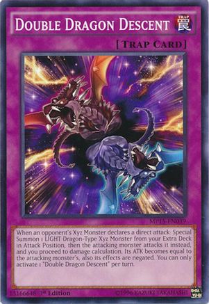 Double Dragon Descent (MP15-EN039) - 2015 Mega-Tins Mega Pack 1st Edition
