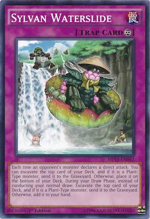 Sylvan Waterslide (MP15-EN042) - 2015 Mega-Tins Mega Pack 1st Edition