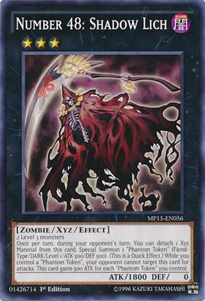 Number 48: Shadow Lich (MP15-EN056) - 2015 Mega-Tins Mega Pack 1st Edition