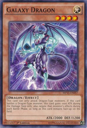 Galaxy Dragon (MP15-EN057) - 2015 Mega-Tins Mega Pack 1st Edition