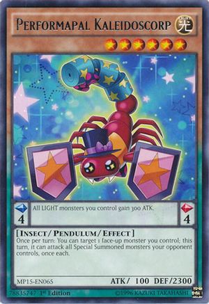 Performapal Kaleidoscorp (MP15-EN065) - 2015 Mega-Tins Mega Pack 1st Edition