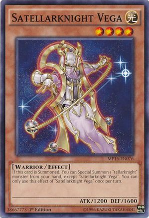 Satellarknight Vega (MP15-EN076) - 2015 Mega-Tins Mega Pack 1st Edition