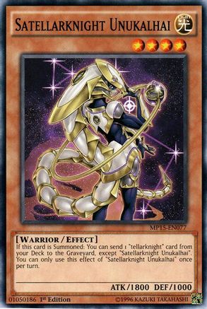Satellarknight Unukalhai (MP15-EN077) - 2015 Mega-Tins Mega Pack 1st Edition