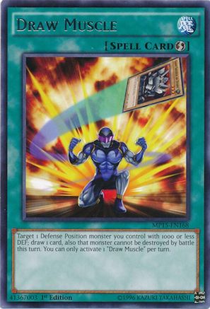 Draw Muscle (MP15-EN168) - 2015 Mega-Tins Mega Pack 1st Edition
