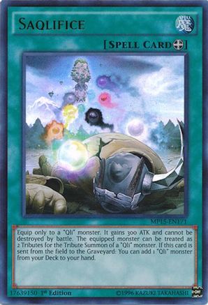 Saqlifice (MP15-EN171) - 2015 Mega-Tins Mega Pack 1st Edition
