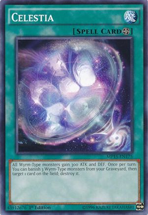 Celestia (MP15-EN175) - 2015 Mega-Tins Mega Pack 1st Edition
