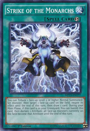 Strike of the Monarchs (MP15-EN177) - 2015 Mega-Tins Mega Pack 1st Edition