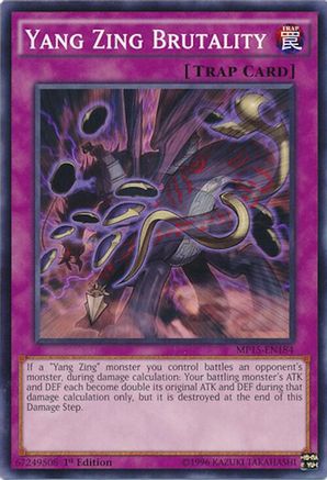 Yang Zing Brutality (MP15-EN184) - 2015 Mega-Tins Mega Pack 1st Edition