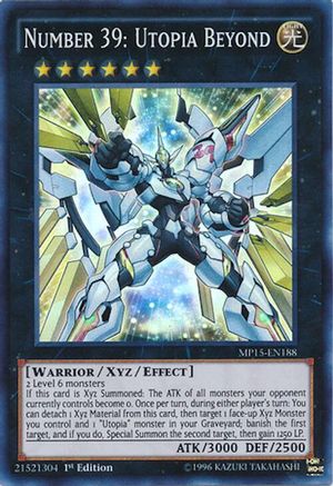 Number 39: Utopia Beyond (MP15-EN188) - 2015 Mega-Tins Mega Pack 1st Edition