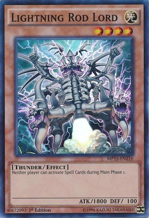 Lightning Rod Lord (MP15-EN216) - 2015 Mega-Tins Mega Pack 1st Edition