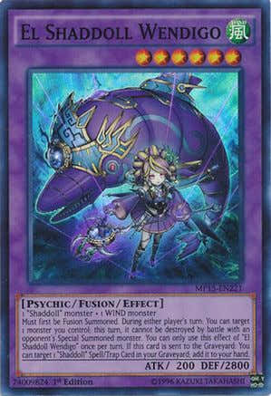 El Shaddoll Wendigo (MP15-EN221) - 2015 Mega-Tins Mega Pack 1st Edition