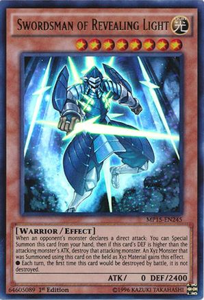 Swordsman of Revealing Light (MP15-EN245) - 2015 Mega-Tins Mega Pack 1st Edition