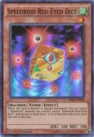 Speedroid Red-Eyed Dice (HSRD-EN008) - High-Speed Riders 1st Edition