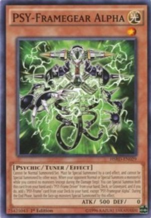 PSY-Framegear Alpha (HSRD-EN029) - High-Speed Riders 1st Edition