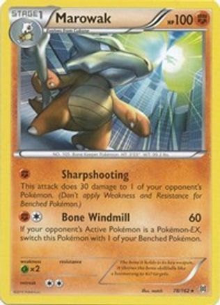 Marowak (78/162) [XY: BREAKthrough]