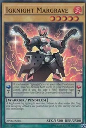 Igknight Margrave (AP08-EN004) - Astral Pack 8 Unlimited