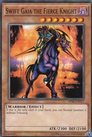 Swift Gaia the Fierce Knight (AP08-EN017) - Astral Pack 8 Unlimited