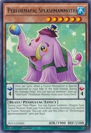 Performapal Splashmammoth (DOCS-EN002) - Dimension of Chaos Unlimited