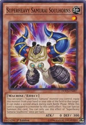 Superheavy Samurai Soulhorns (DOCS-EN007) - Dimension of Chaos Unlimited