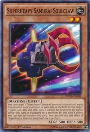 Superheavy Samurai Soulclaw (DOCS-EN008) - Dimension of Chaos Unlimited