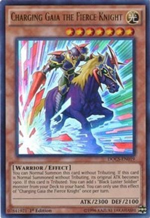 Charging Gaia the Fierce Knight (DOCS-EN019) - Dimension of Chaos 1st Edition