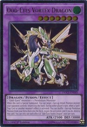Odd-Eyes Vortex Dragon (UTR) (DOCS-EN045) - Dimension of Chaos 1st Edition