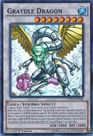 Graydle Dragon (DOCS-EN048) - Dimension of Chaos 1st Edition