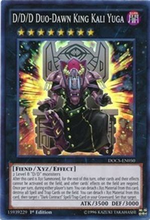 D/D/D Duo-Dawn King Kali Yuga (DOCS-EN050) - Dimension of Chaos 1st Edition