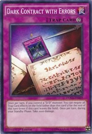 Dark Contract with Errors (DOCS-EN069) - Dimension of Chaos 1st Edition