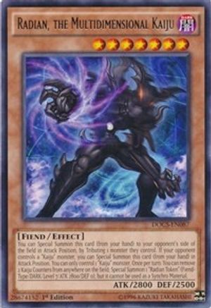 Radian, the Multidimensional Kaiju (DOCS-EN087) - Dimension of Chaos 1st Edition