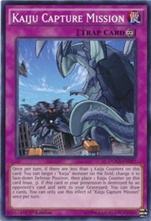 Kaiju Capture Mission (DOCS-EN089) - Dimension of Chaos 1st Edition