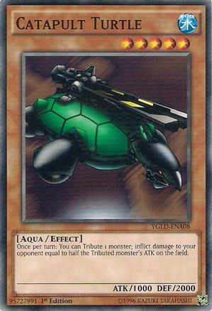 Catapult Turtle (YGLD-ENA08) - King of Games: Yugi's Legendary Decks 1st Edition