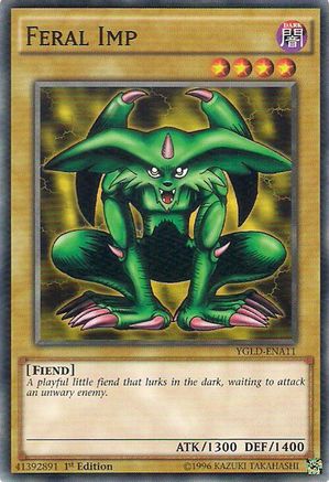Feral Imp (YGLD-ENA11) - King of Games: Yugi's Legendary Decks Unlimited