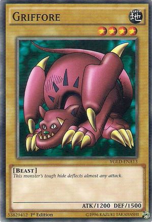 Griffore (YGLD-ENA13) - King of Games: Yugi's Legendary Decks 1st Edition