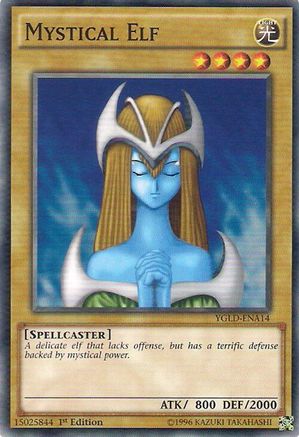 Mystical Elf (YGLD-ENA14) - King of Games: Yugi's Legendary Decks 1st Edition
