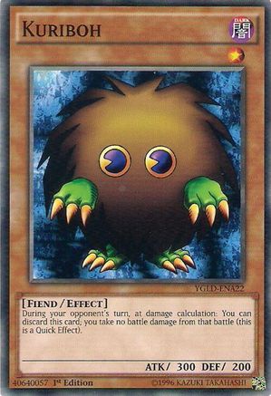 Kuriboh (A) (YGLD-ENA22) - King of Games: Yugi's Legendary Decks Unlimited