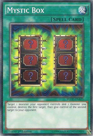 Mystic Box (YGLD-ENA25) - King of Games: Yugi's Legendary Decks 1st Edition
