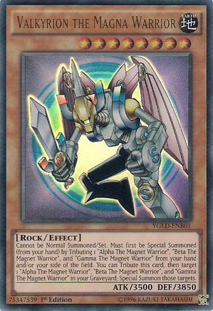 Valkyrion the Magna Warrior (YGLD-ENB01) - King of Games: Yugi's Legendary Decks Unlimited