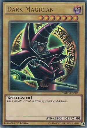 Dark Magician (B) (YGLD-ENB02) - King of Games: Yugi's Legendary Decks 1st Edition