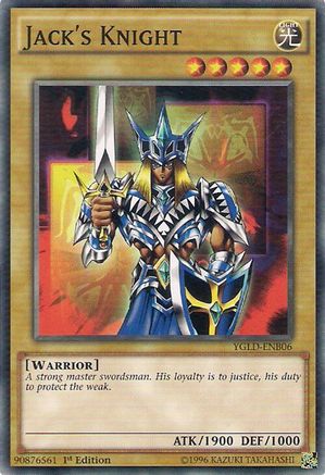 Jack's Knight (B) (YGLD-ENB06) - King of Games: Yugi's Legendary Decks Unlimited