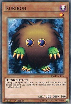 Kuriboh (B) (YGLD-ENB15) - King of Games: Yugi's Legendary Decks 1st Edition