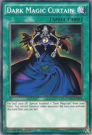 Dark Magic Curtain (YGLD-ENB18) - King of Games: Yugi's Legendary Decks Unlimited