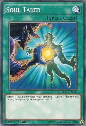 Soul Taker (YGLD-ENB25) - King of Games: Yugi's Legendary Decks 1st Edition