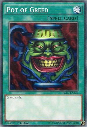 Pot of Greed (YGLD-ENB26) - King of Games: Yugi's Legendary Decks Unlimited