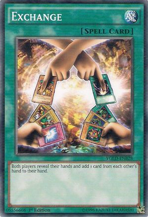Exchange (YGLD-ENB28) - King of Games: Yugi's Legendary Decks Unlimited