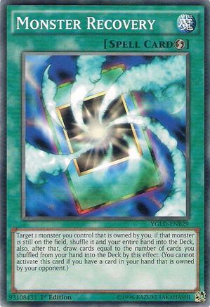 Monster Recovery (B) (YGLD-ENB29) - King of Games: Yugi's Legendary Decks Unlimited