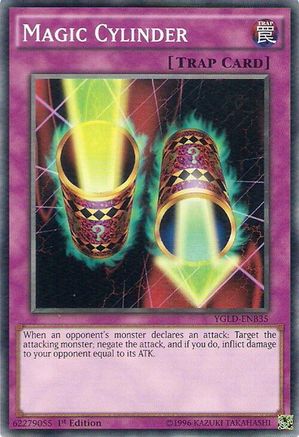 Magic Cylinder (YGLD-ENB35) - King of Games: Yugi's Legendary Decks Unlimited