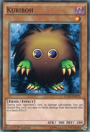 Kuriboh (C) (YGLD-ENC23) - King of Games: Yugi's Legendary Decks 1st Edition